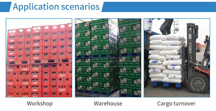 Rackable plastic pallet feature 10