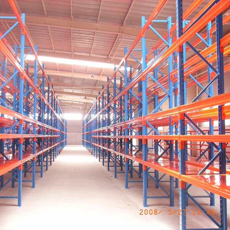 Cold Rolled Steel 5 Layer Heavy Duty Industrial Warehouse Storage Anti-corrosion Adjustable Bolt Free Standard Pallet Shelf