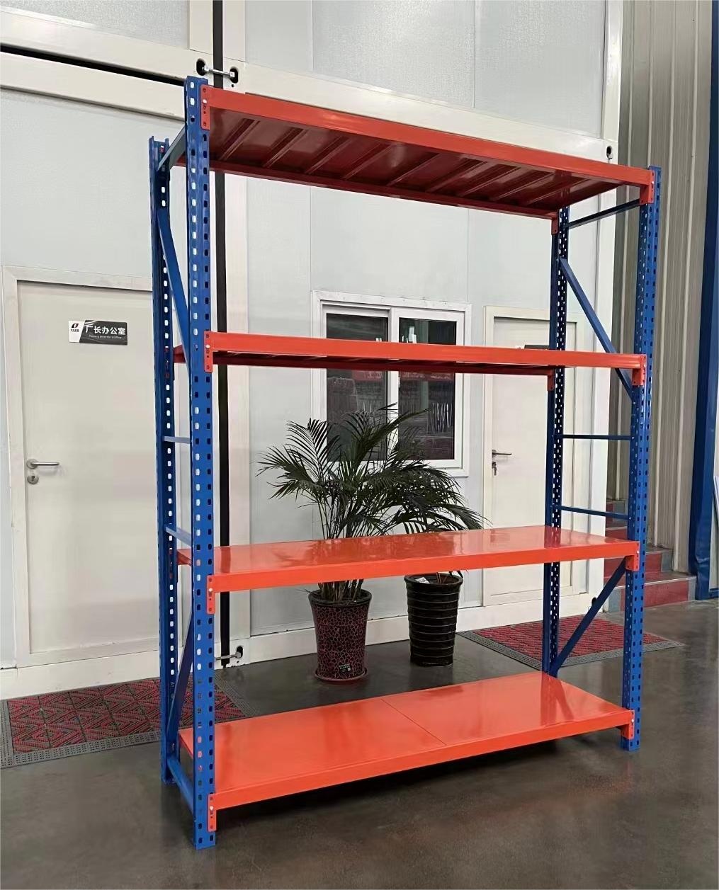 Longspan shelving customer installation