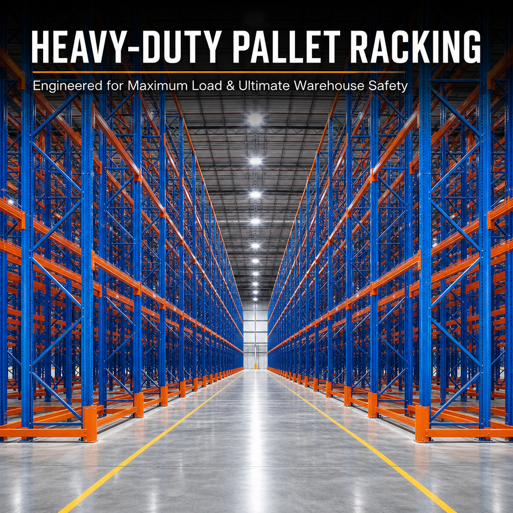Custom Warehouse Beam Racking Selective Pallet Rack System Q235 Carbon Steel Pallet Storage Racking Selective Pallet Rack