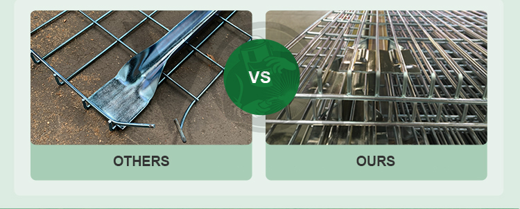 Environmentally Friendly Coating Warehouse Storage Heavy Duty Pallet Rack Wire Mesh Decking