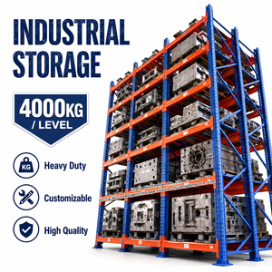 4000KG Heavy Duty Warehouse Beam Pallet Rack