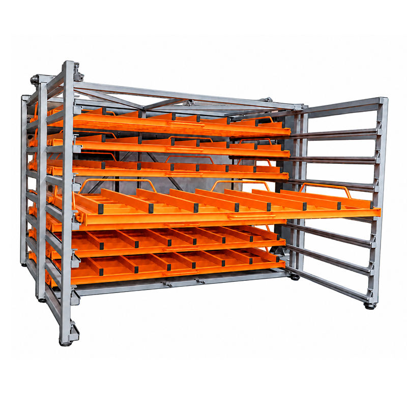 Adjustable Movable Steel Selective Pallet Rack with 2 Layers ESd Protection Electric Mobile Racking System for Industrial Use