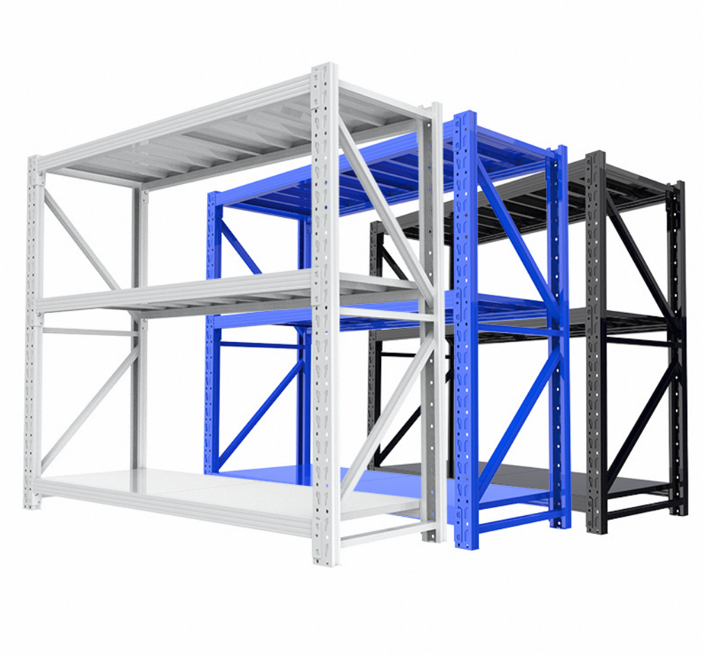 Hot-selling 5-layer ultra-narrow aisle pallet rack system - adjustable selection type warehouse rack - steel storage rack