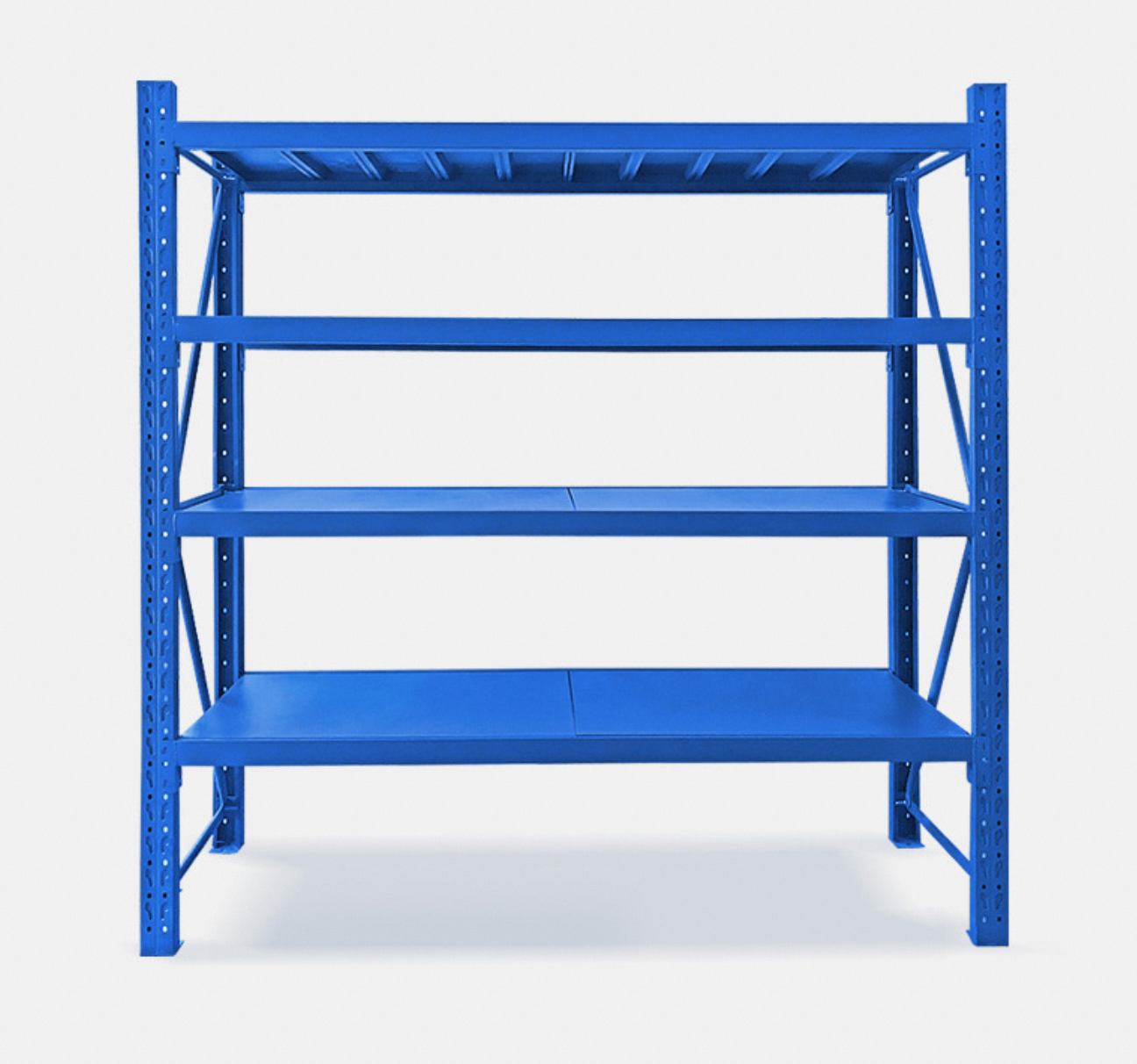 Hot-selling 5-layer ultra-narrow aisle pallet rack system - adjustable selection type warehouse rack - steel storage rack