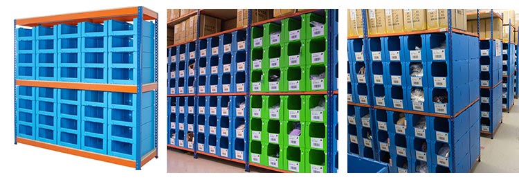 Wholesale Customized Foldable Stackable Plastic Storage Warehouse Picking Boxes & Bins Plastic Picking Bins