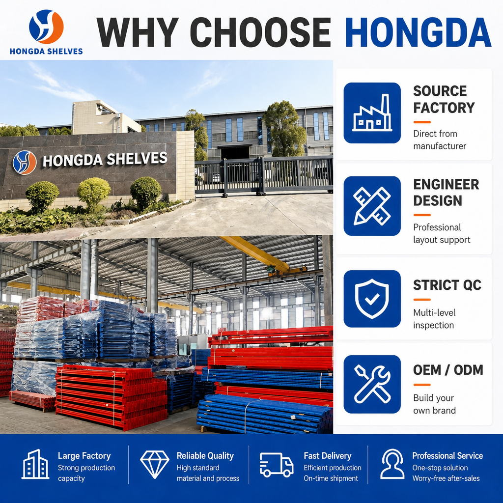Push Back Pallet Rack Heavy Duty Warehouse Storage Racking System Multi Tier High Density for Industrial Logistics Center Use