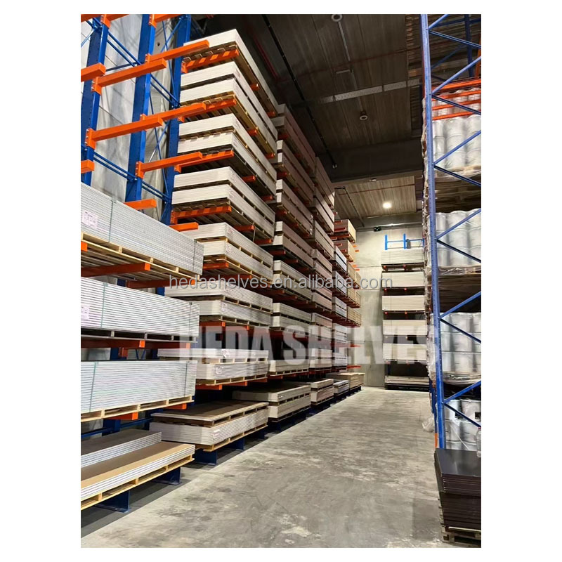 Wholesale Heda Heavy Duty Cantilever Storage Racks Cantilever Racking Systems Solution Selective Racking System