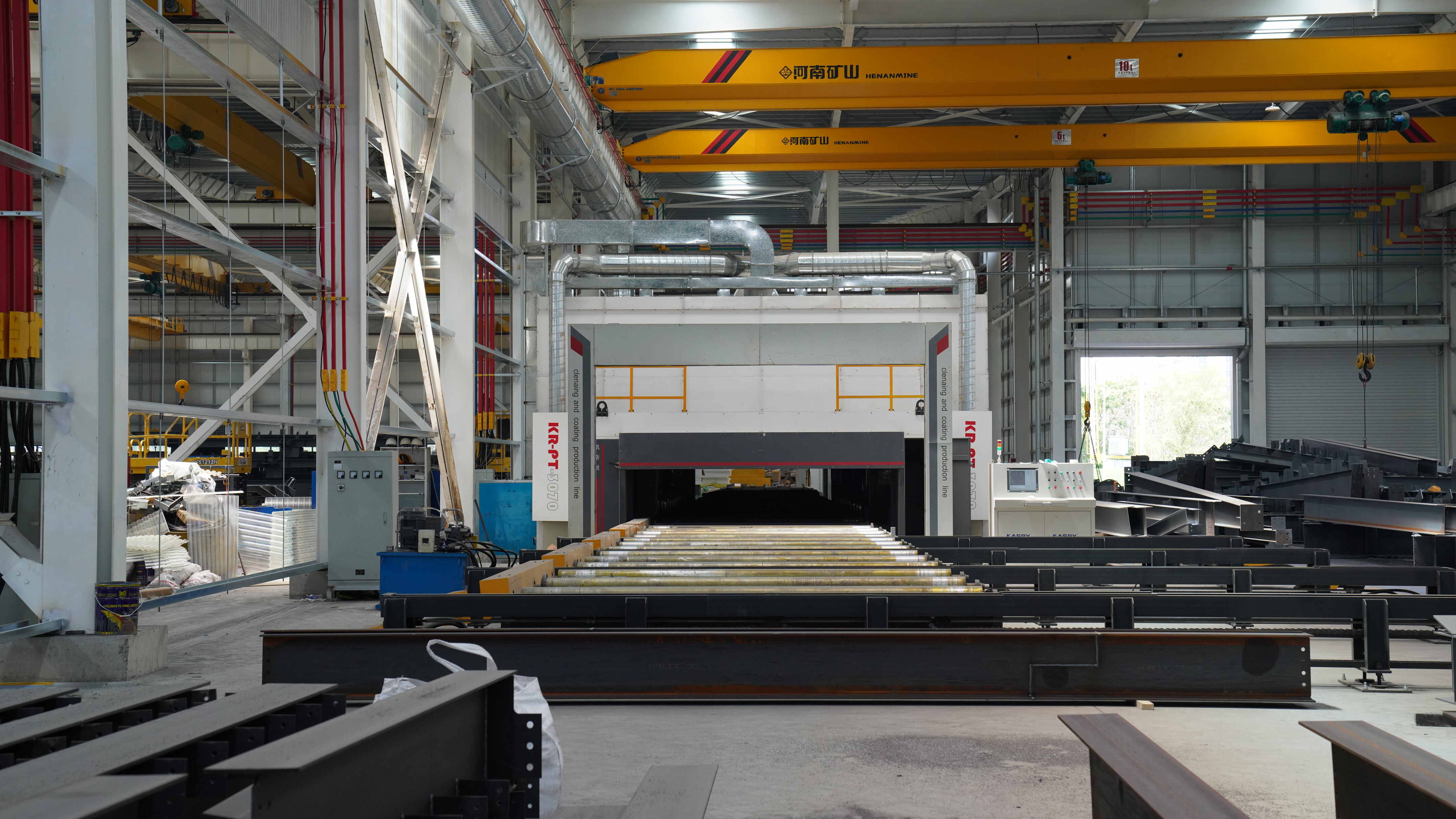 Automated Steel Processing Line