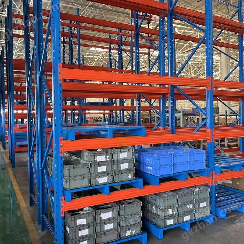 Heavy Duty 5-Layer High-Capacity Drive-In Selective Warehouse Storage Pallet Rack Adjustable Steel Durable Metal Anti-Rust ISO