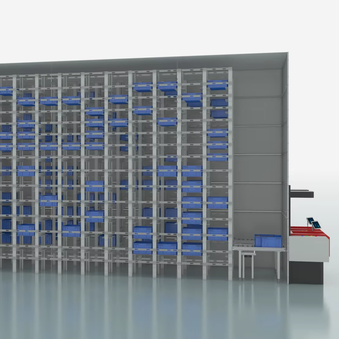 Factory Direct Steel 50kg Load Capacity Zinc Galvanized Smart Warehouse Shelving System for Small Parts and Tools Organization