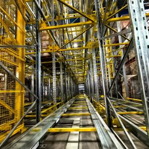 Jracking High-Load Warehouse Storage Rack CE Certified Four-Way Radio Shuttle Rack System for Cold Storage Warehouse Use