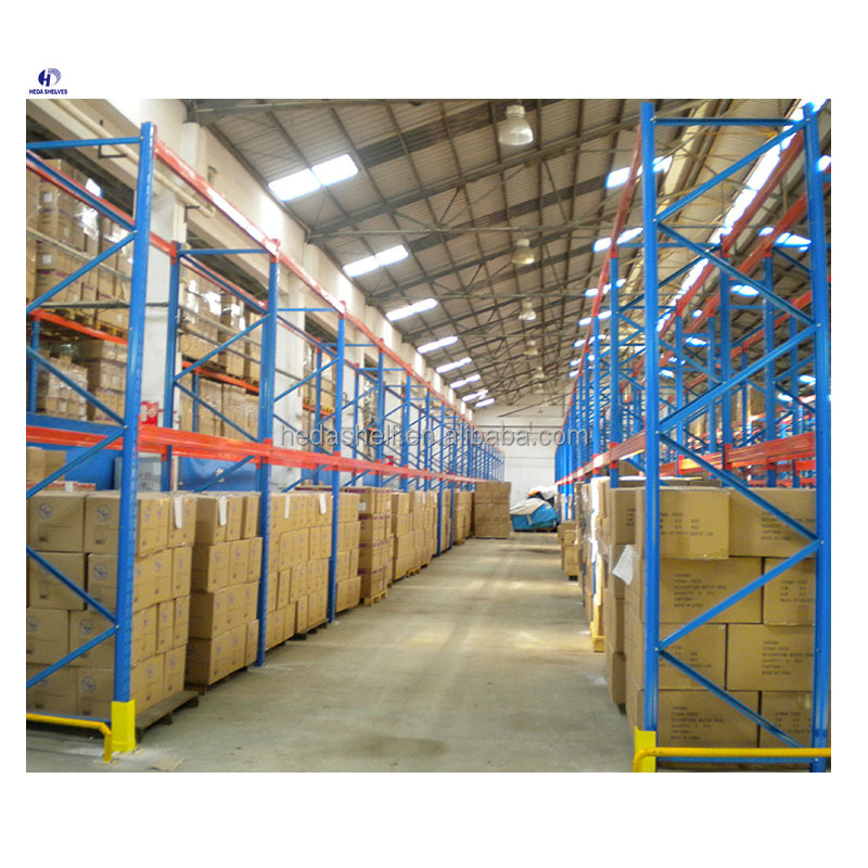 WAREHOUSE RACKING Large Capacity Selective Racking System Double Deep Pallet Racking Warehouse Storage Shelves