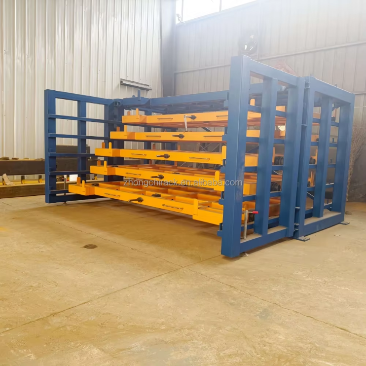 Industrial Use Heavy Duty Steel Pallet Rack Drawer Style Shelving CE Certified Powder Coated for Sheet Metal Organization