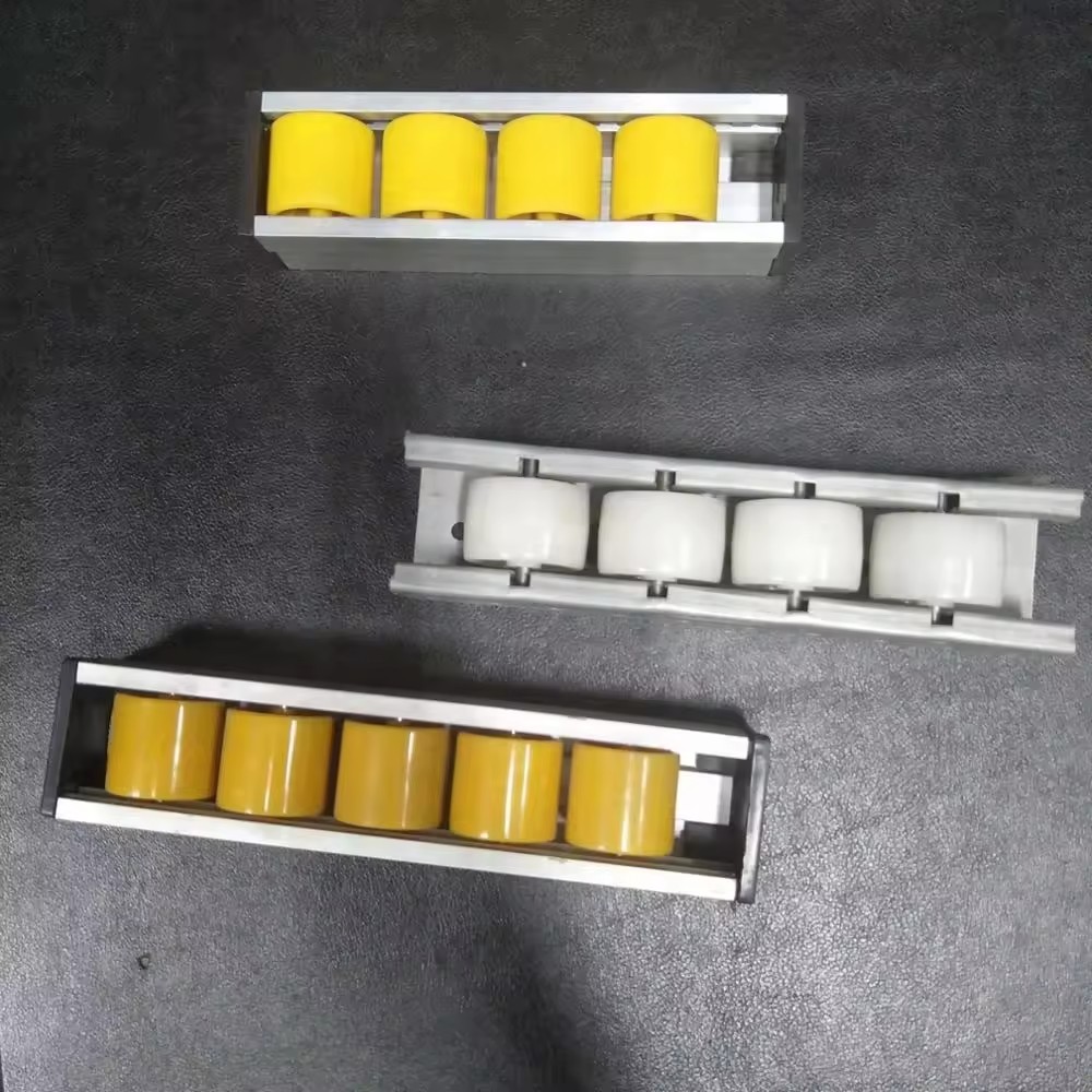 China Customized High Quality PE Fluency Bar Sliding Flow Rail For Flow Storage Rack Conveyor Wheel