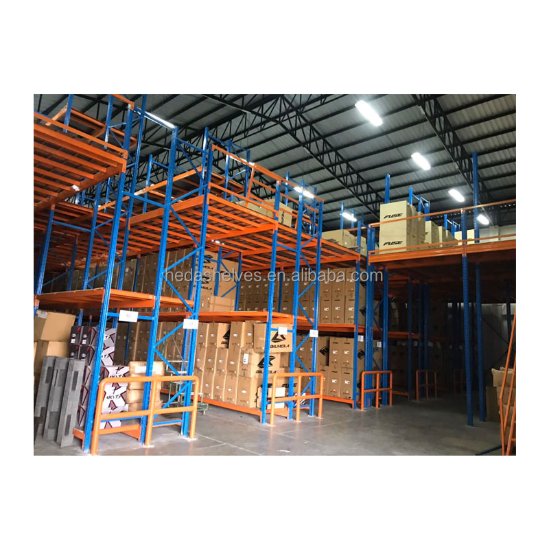 Warehouse Equipment Steel Platform Mezzanine Floor Pallet Racking Shelves Pallet Racking Stacking Racks