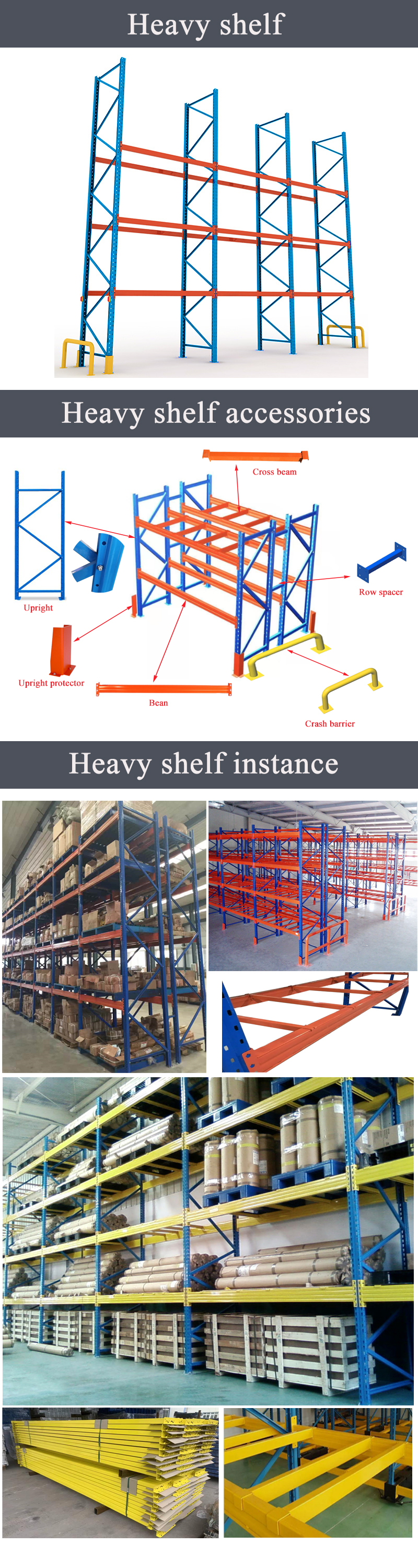 Storage shelving layout