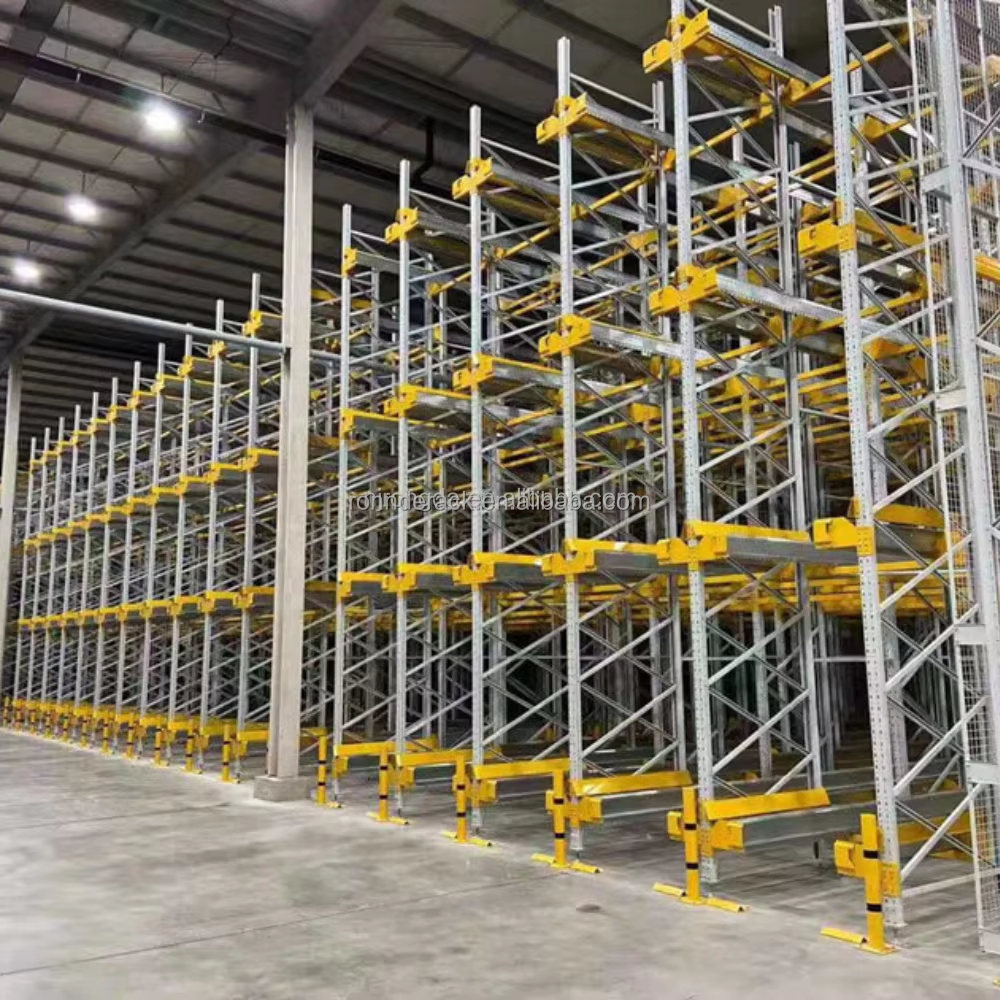 4-Way Shuttle Racking System ASRS Radio Shuttle Rack for FIFO &amp; LIFO Automated Storage System