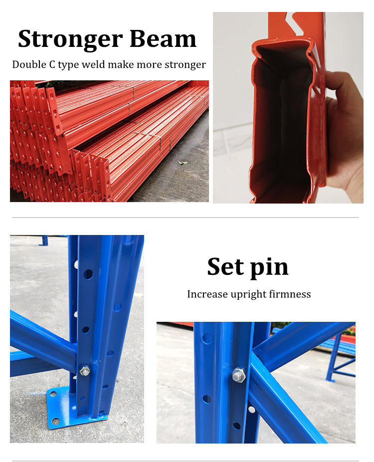 Warehouse Racking Dimension Schematics