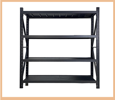 Ordinary screw storage shelf