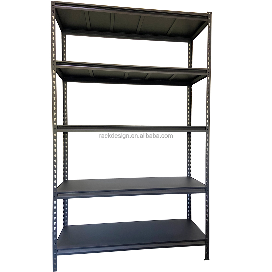 Warehouse Storage Shelving Metal Steel Racks Bolt-free Galvanized Racking Boltless Pallet Shelf Factory Slotted Steel Angle Rack