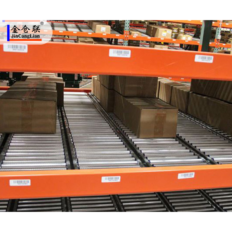 Warehouse Gravity Storage Racking Live Gravity Pallet Flow Rack Cooler Gravity Shelving and Racks