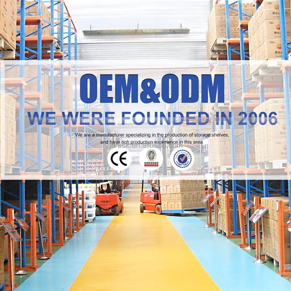 Drive in Rack Metal Sheet Shelf Warehouse Heavy Duty Racking System Industrial Rack Storage Shelves Drive Through Pallet Racking