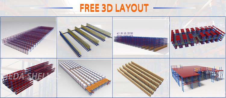 Wholesale Industrial Shelves Storage Racks Double Sided Heavy Duty Cantilever Racking System Cantilever Racks