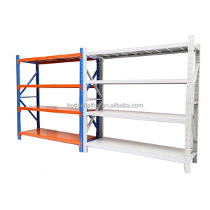 Industrial Boltless Storage Rack 4 Tier Metal Shelving Units