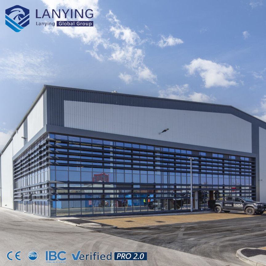 Steel Structure Warehouse Prefabricated Heavy Steel Building For Industrial Storage Steel Structure Facility