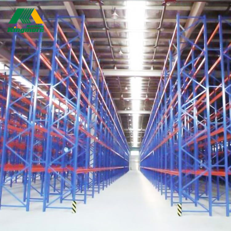 Kingmore Racking Shelves Massive Plate Type Heavy Duty Multi Layers Warehouse Pallet Rack