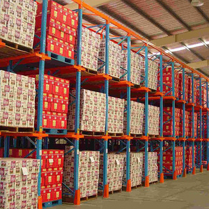 Heavy Duty Drive in Pallet Rack Warehouse High Density Storage Drive-in Rack for Bulk Goods