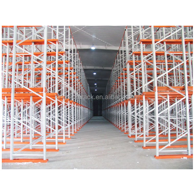 Customized Drive in Rack Steel Heavy Duty Pallet Rack Corrosion Protection Metal Storage Warehouse Rack