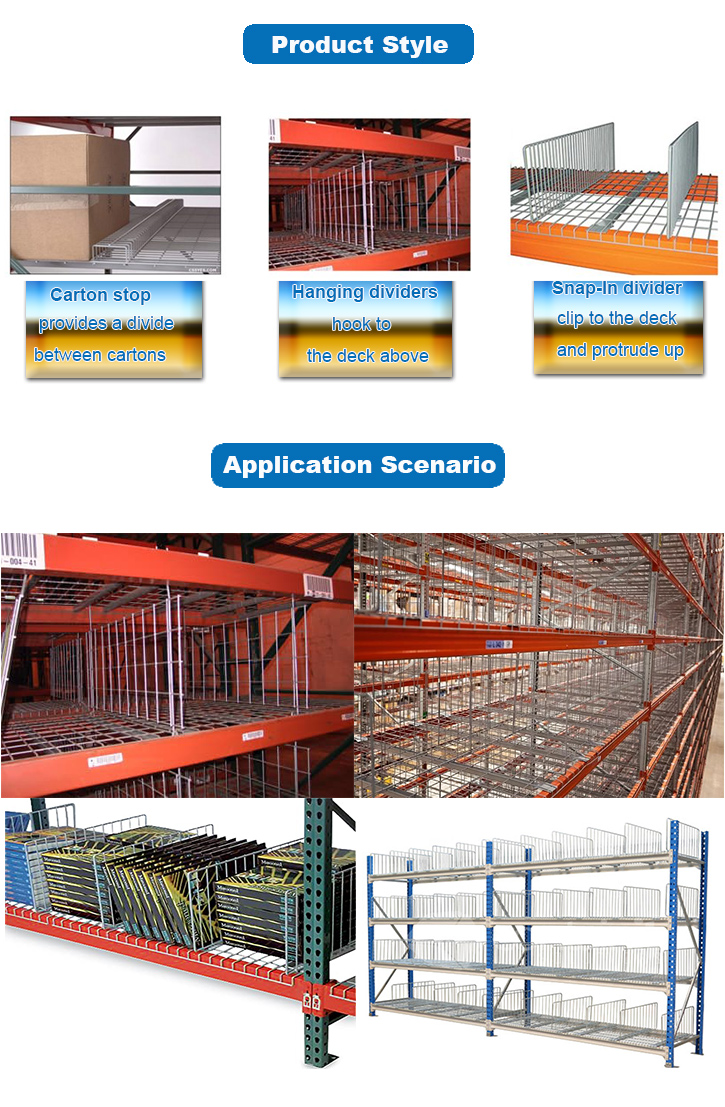 Wire Mesh Divider Product Display