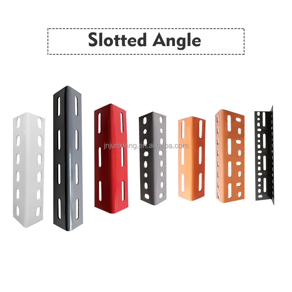 Guaranteed Quality Storage Racking Spare Parts Blue Steel Slotted Angle