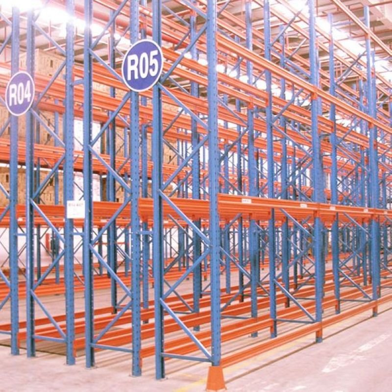 China Factory Customized Steel Selective Pallet Storage Racks Heavy Duty Adjustable CE Certified ESD Protection Plug-In
