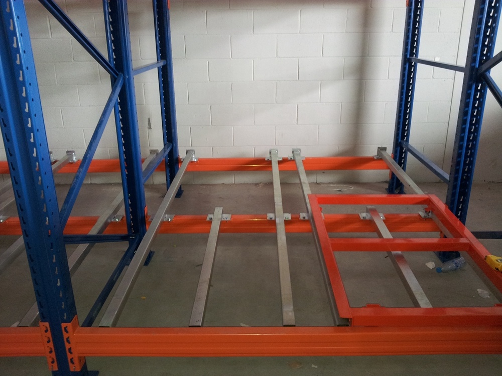 Push Back Racking View 2