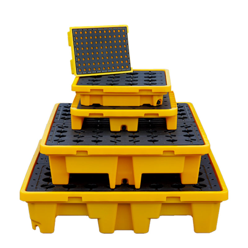 Heavy Load Euro Pallet 1200x1000 Single Faced Style With Solid Surface For Racking Ground Use Plastic Pallets