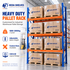 Heavy Duty Pallet Rack Industrial Warehouse Storage Racking System