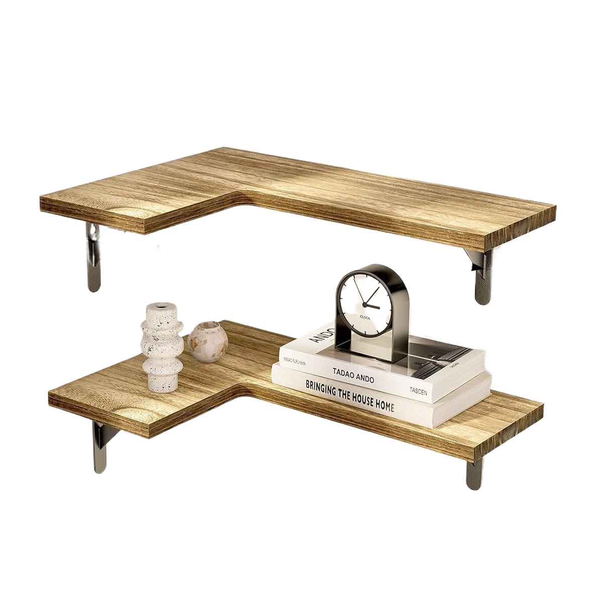Bathroom Wall-mounted Rack Floating Partition Bedroom Living Room and Kitchen Decorative Storage Rack
