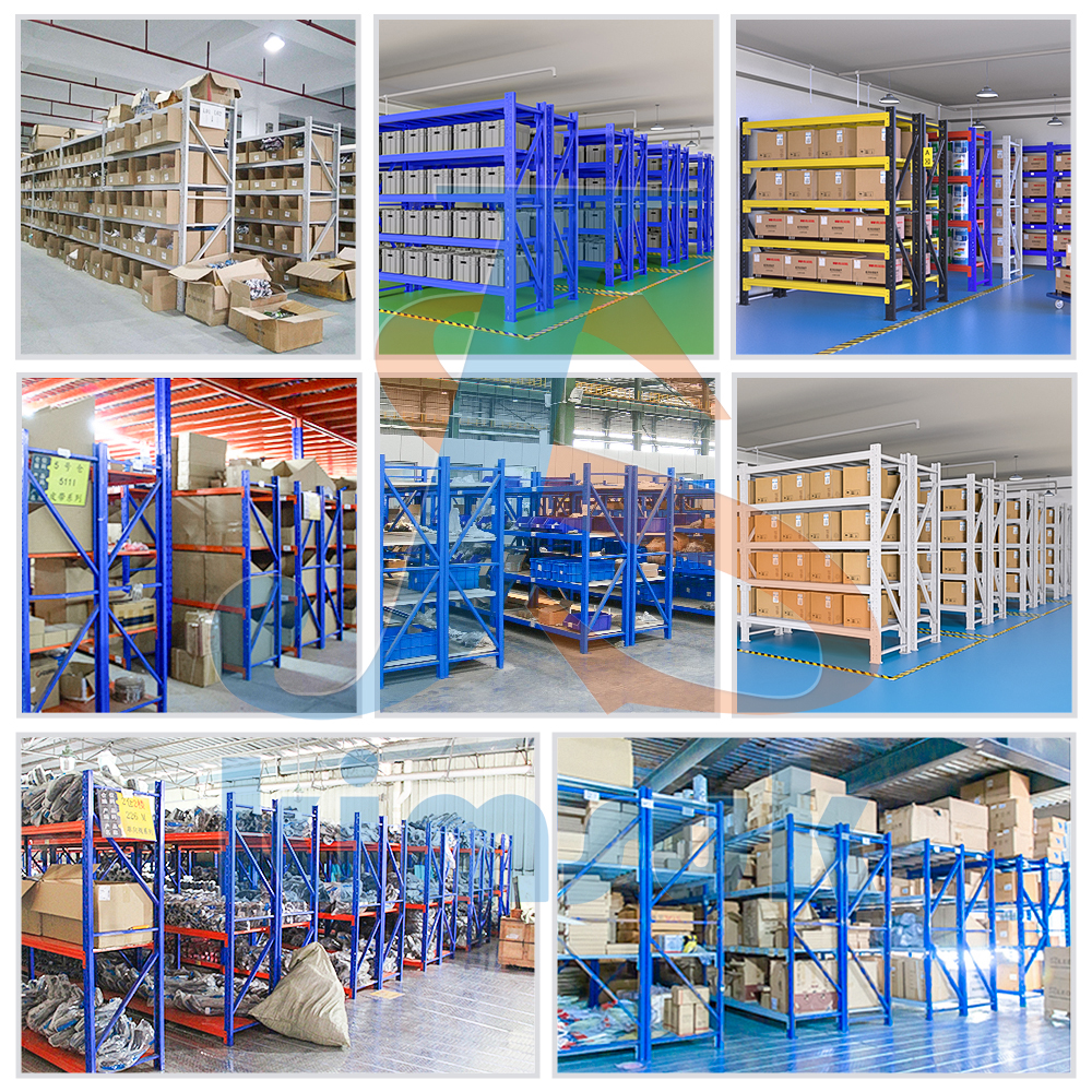 Racking Adjustable Metal Boltless Shelf and Racks Warehouse Storage Medium Duty Metal Rack Shelf
