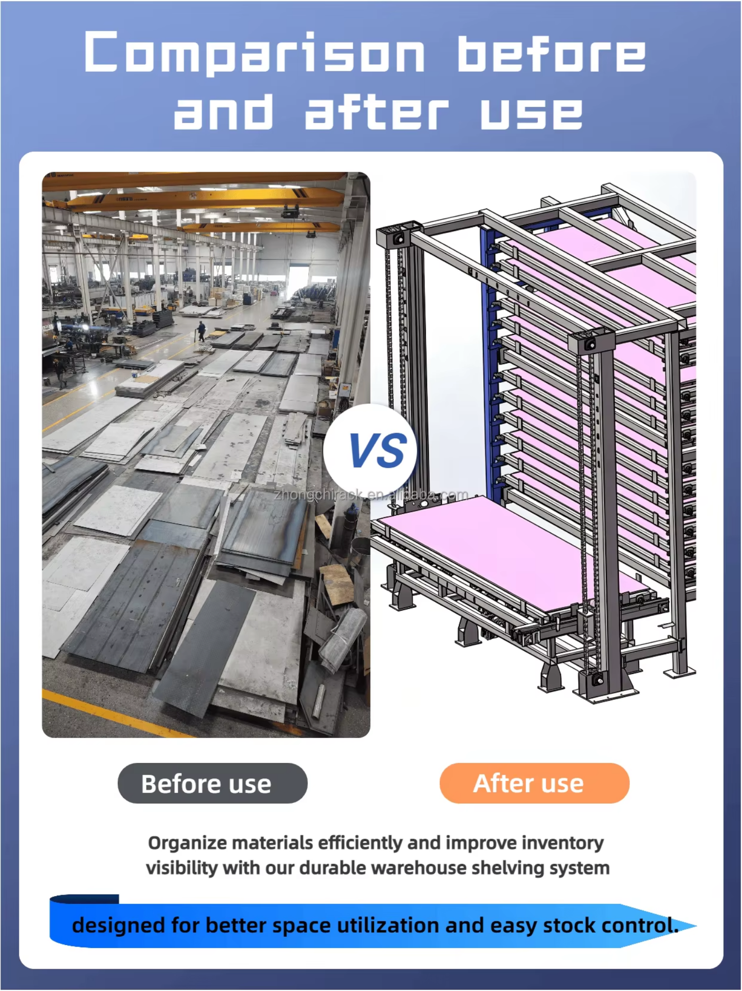 Automatic Warehouse Storage System Structural Details 2