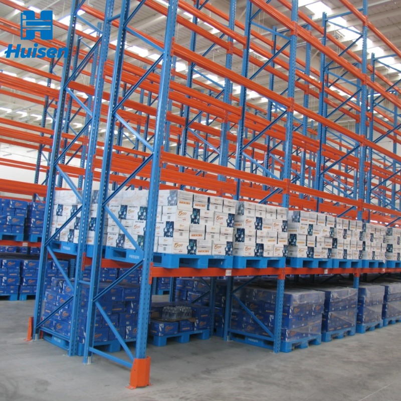 Industrial Heavy Duty Steel Pallet Racking System Adjustable Multi-Level Warehouse Storage Rack