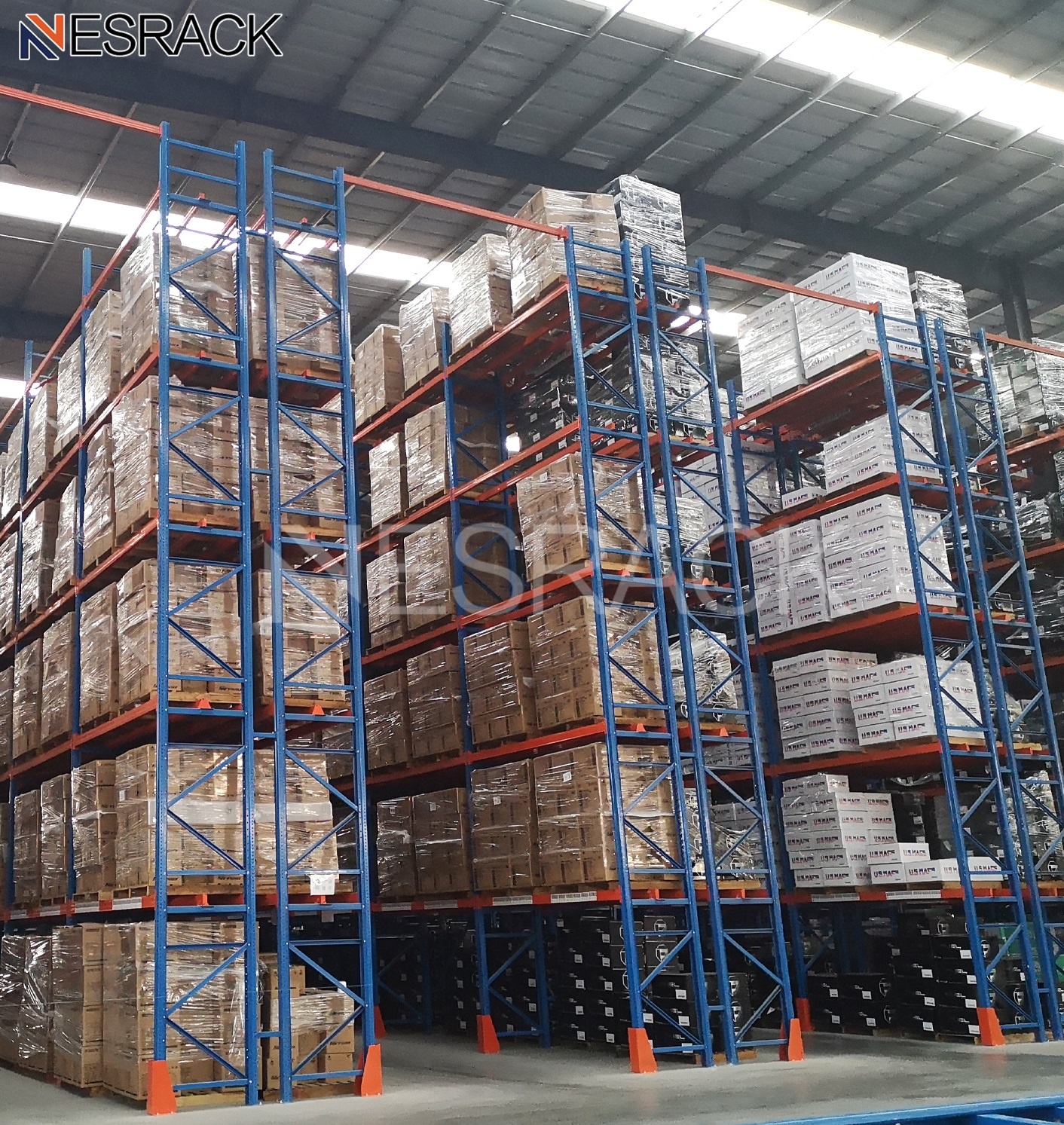 Industrial Steel Storage Racks 5-Layer Pallet Racking With Storage Racks &amp; Shelving Unitsfor Warehouse Shelving