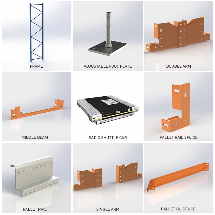 Radio Shuttle Rack Structure