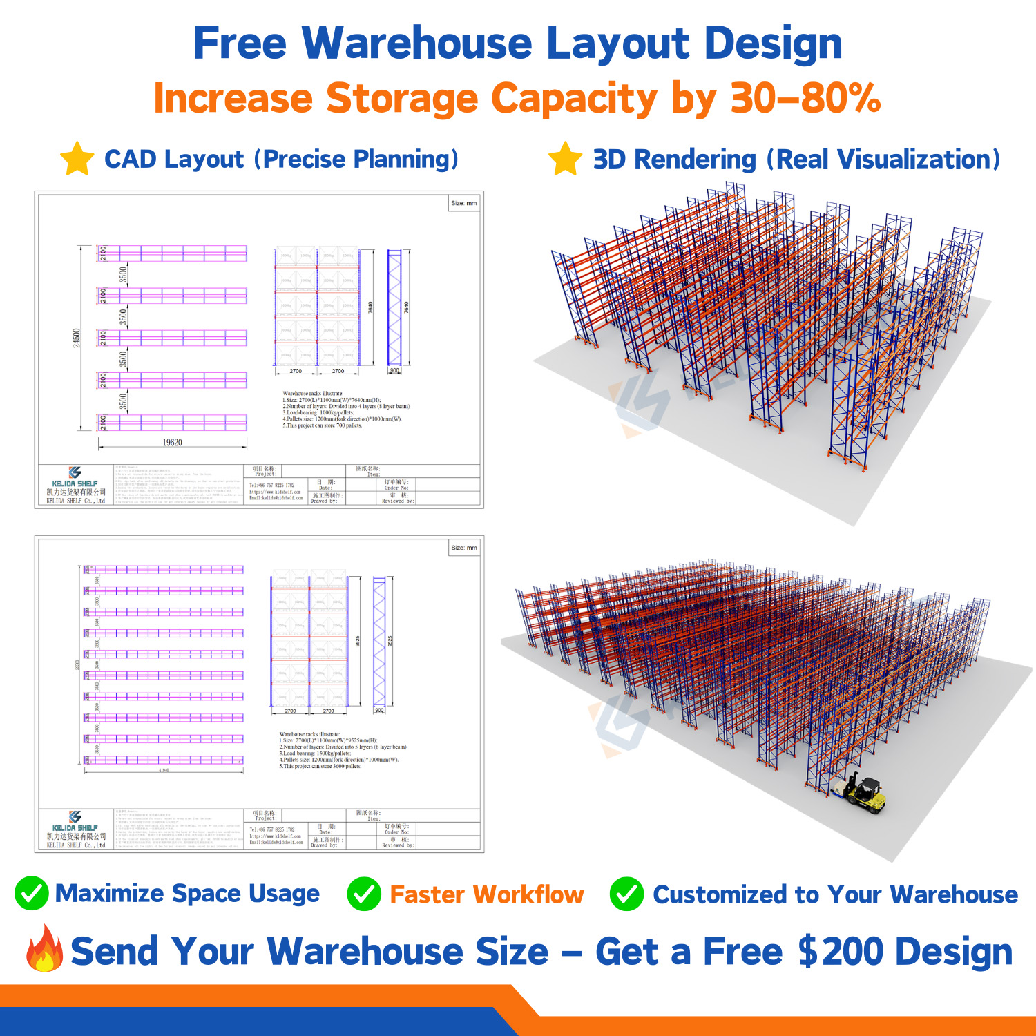 Easy Assembly Heavy Duty Pallet Racking Modular Warehouse Storage System International Standard Industrial Racks