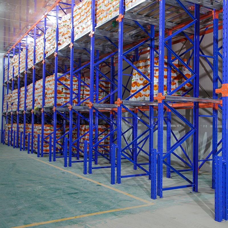 Shibang Heavy Duty Drive-In Pallet Rack System Warehouse with LIFO Storage High-Capacity Adjustable Drive-Thru Shelving