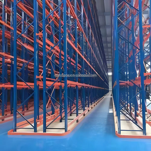 Industrial Warehouse Storage Racks Very Narrow Aisle Racking System VNA Steel Pallet Rack