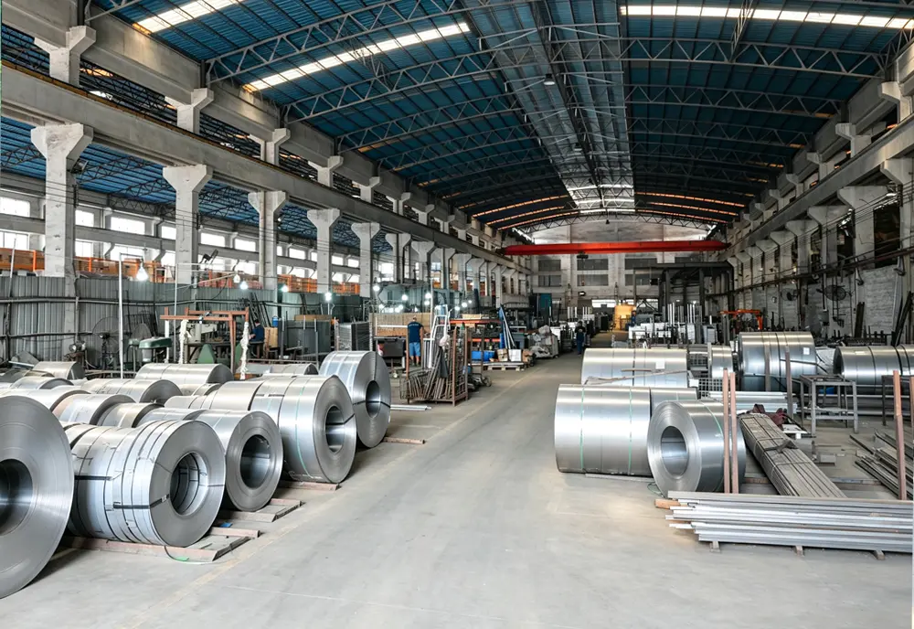 Box beam and step beam continuous welding line
