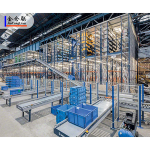 Express System Remote Control with Shuttle Car Radio Shuttle Robot Pallet Racking Shelves Narrow Intelligent Warehouse Shelving